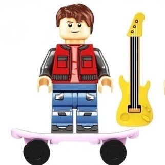 Marty McFly • Lego Block Character