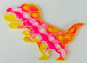 T-Rex • Pink & Orange • Pop It