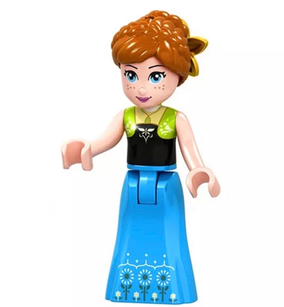 Anna Frozen Fever • Lego Block Character
