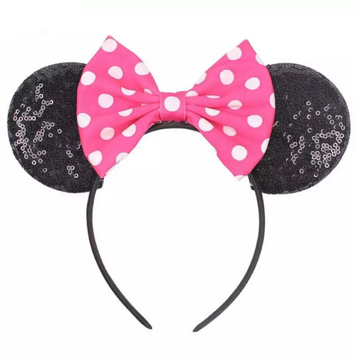 Hot Pink Minnie • Ears Headband