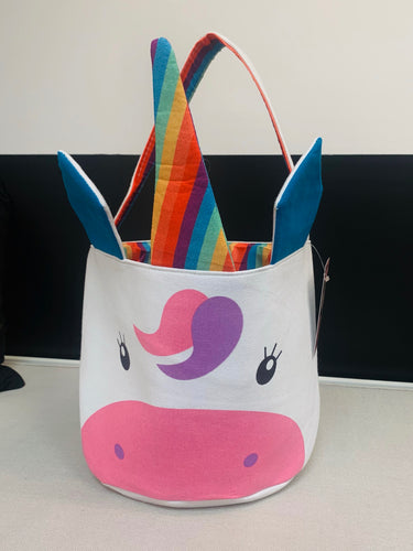 Rainbow Unicorn Basket