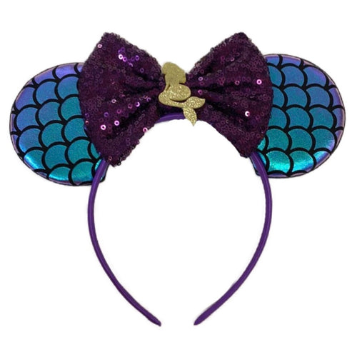 Purple Ariel • Ears Headband