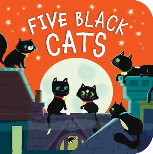 Five Black Cats • Board Book